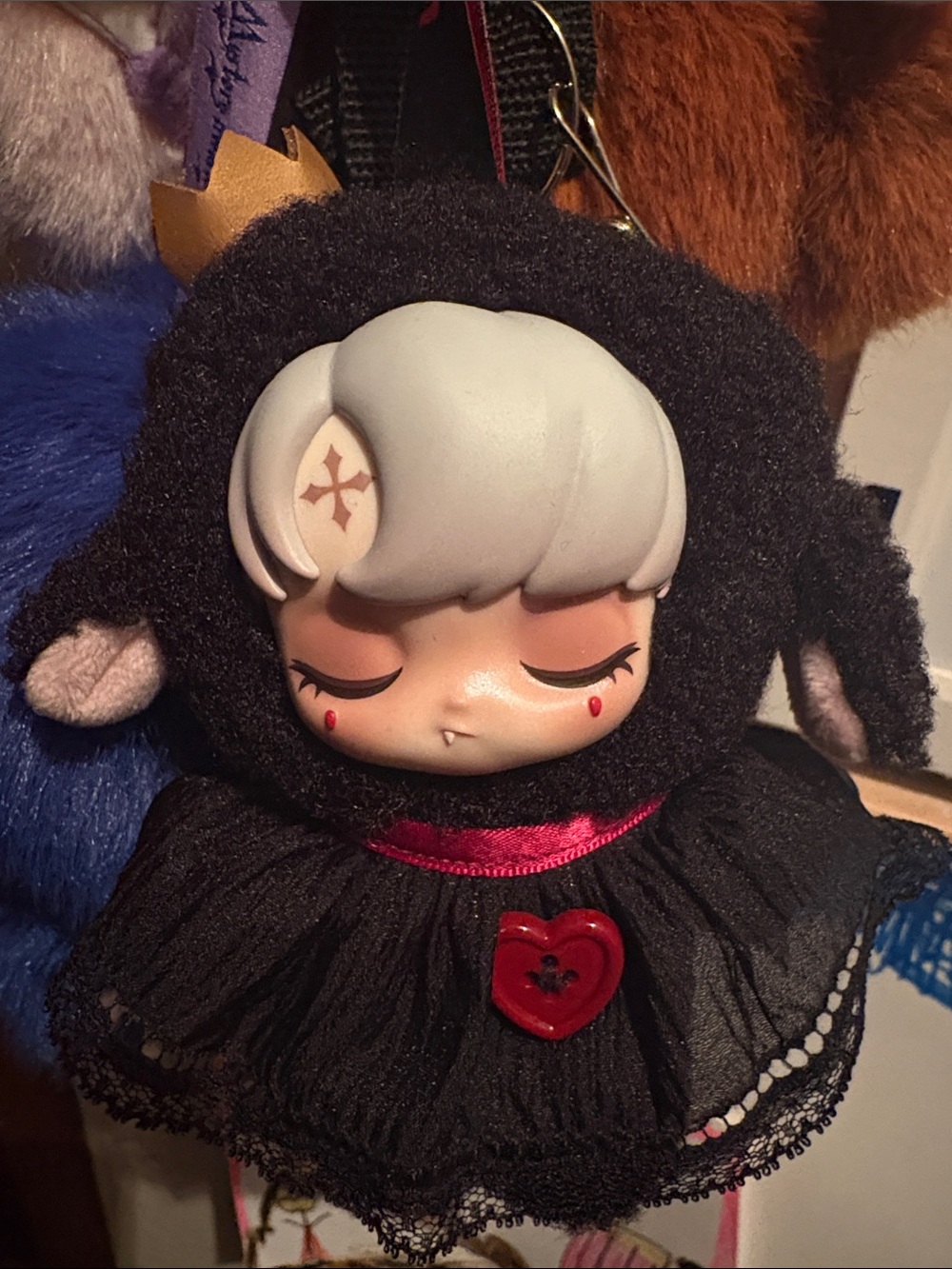 Lilith Forbidden Covenant Plush Keychain- forsaken lamb